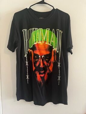 Unisex Dennis Rodman Tshirt Black